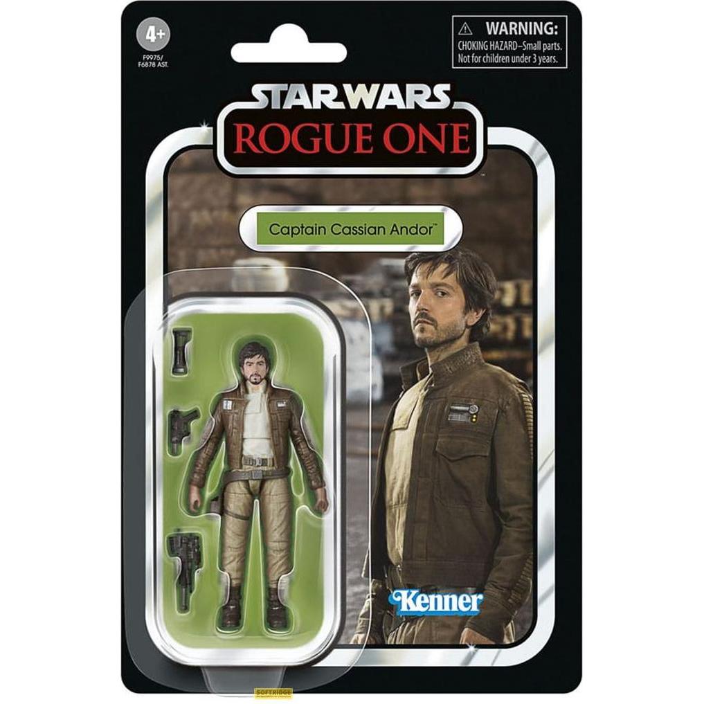 Thumbnail - Hasbro Star Wars: Rogue One Vintage Collection Actionfigur Captain Cassian Andor 10 cm