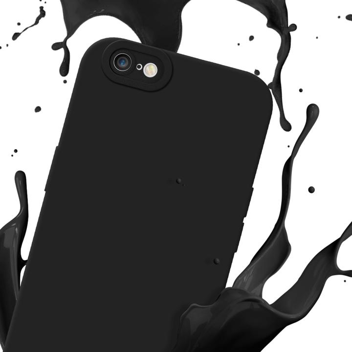 Productafbeelding Cadorabo Hoesje voor Apple iPhone 6 PLUS / 6S PLUS in TPU Fluid LM162 Style (Apple iPhone 6 Plus)