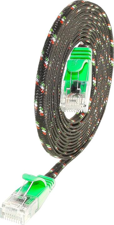Actual product image Wirewin Slim Toughkabel: UTP, 1m, green (UTP, CAT6, 1 m)