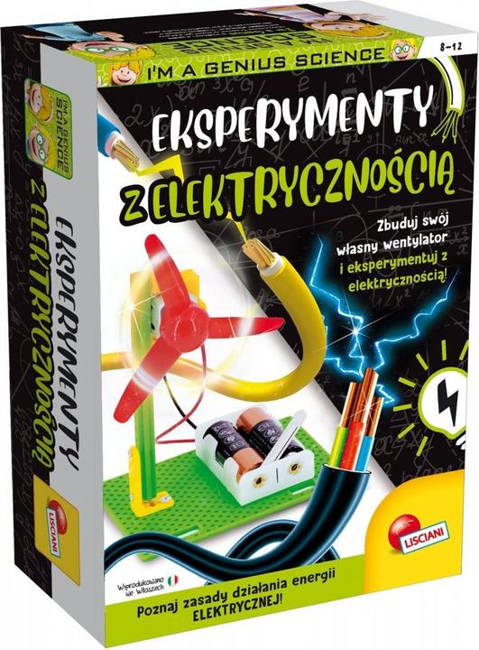 Actual product image Lisciani Science set I am a genius, experiment with electricity