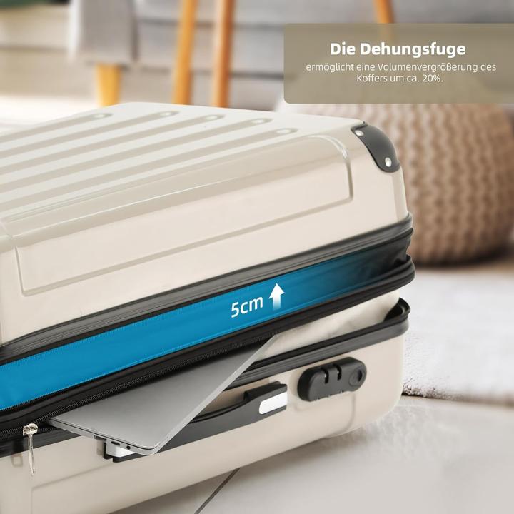 Immagine prodotto Beibye Hartschalen Reisekoffer (45 l)