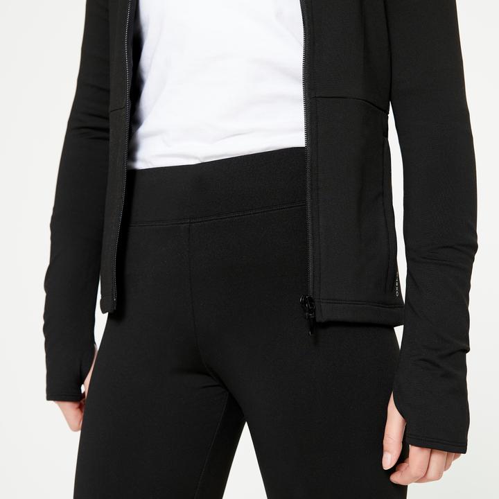 Immagine prodotto Axelys Leggings da allenamento per pattinaggio artistico per bambini - Nero (12, 13, 14)
