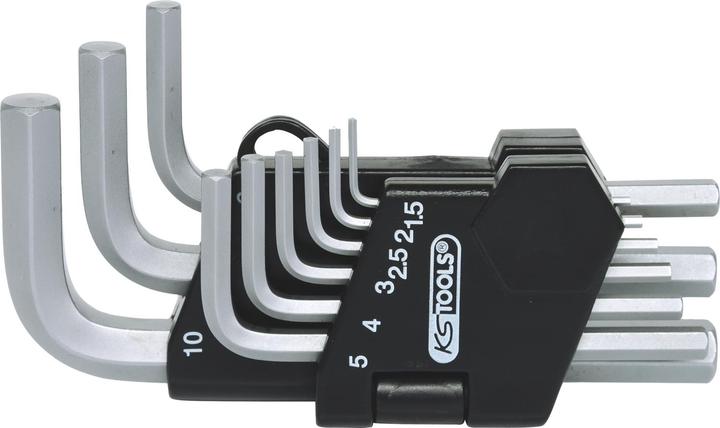 Produktbild KS Tools Winkelstiftschlüssel-Satz im Klapphalter