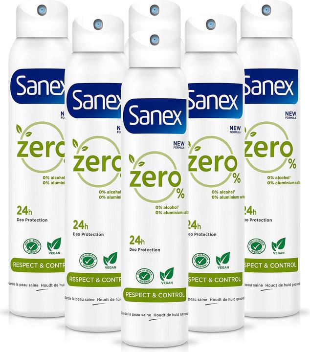 Produktbild Sanex Zero% Respect & Control Deodorant Spray 200ml (Spray, 200 ml)