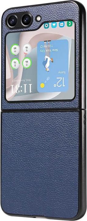 Productafbeelding Cover-Discount Galaxy Z Flip5 - Hybride Beschermhoes Donkerblauw (Samsung Galaxy Z Flip5)