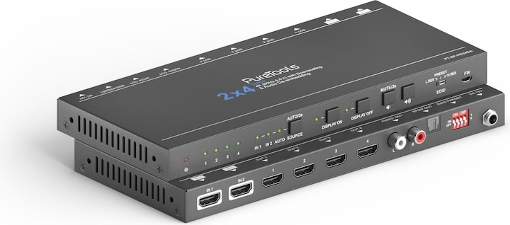 Purelink Distributor PT-SP-HD24DA HDMI Toslink Cinch