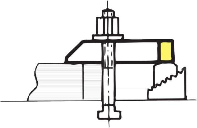 Produktbild Amf Gabelspanneisen abgeschrägt