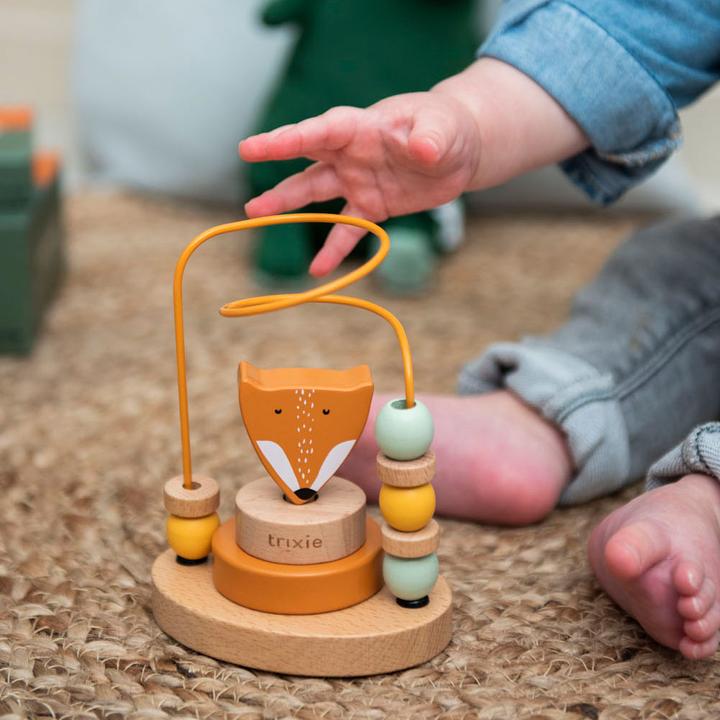 Actual product image Trixie Baby Wooden Motor Spiral - Mr. Fox