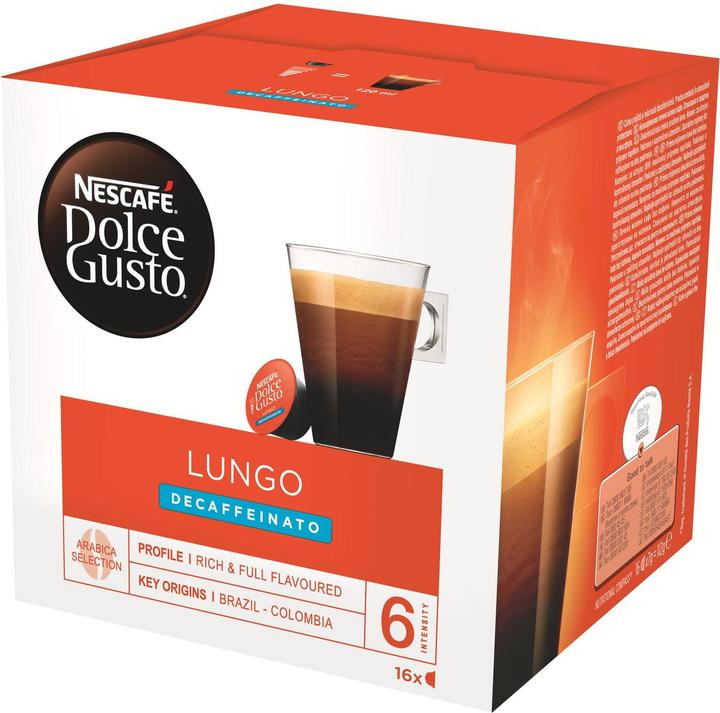 Nescafé Dolce Gusto Lungo Decaf (16 x Port.)