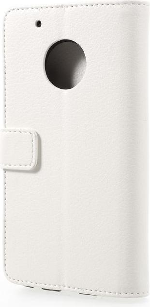 Image du produit MU Classic Housse de téléphone portable en cuir avec texture litchi (Motorola Moto G5 Plus)