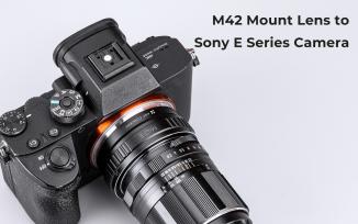 Produktbild K&F Concept Bajonettadapter - M42 / Sony E