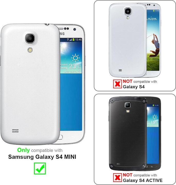 Produktbild Cadorabo Handykette für Samsung Galaxy S4 MINI Necklace Hülle mit verstellbarem Kordelband