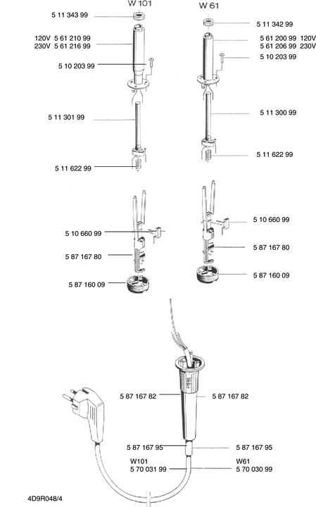 Produktbild Weller Erem Lötkolben 230 V 100 W Professi (Lötkolben)