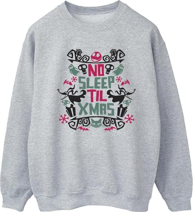 Image du produit Disney - Sweat THE NIGHTMARE BEFORE CHRISTMAS NO SLEEP TIL XMAS - Femme (XXL)