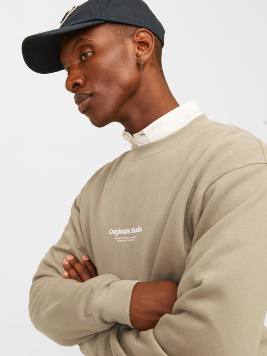Actual product image Jack & Jones Printed sweatshirt with round neck Sweatshirt with round neck (XS)
