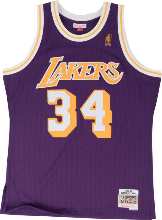 Produktbild Mitchell & Ness NBA Los Angeles Lakers 1996-97 Swingman Shaquille O'Neal Trikot Herren (L)
