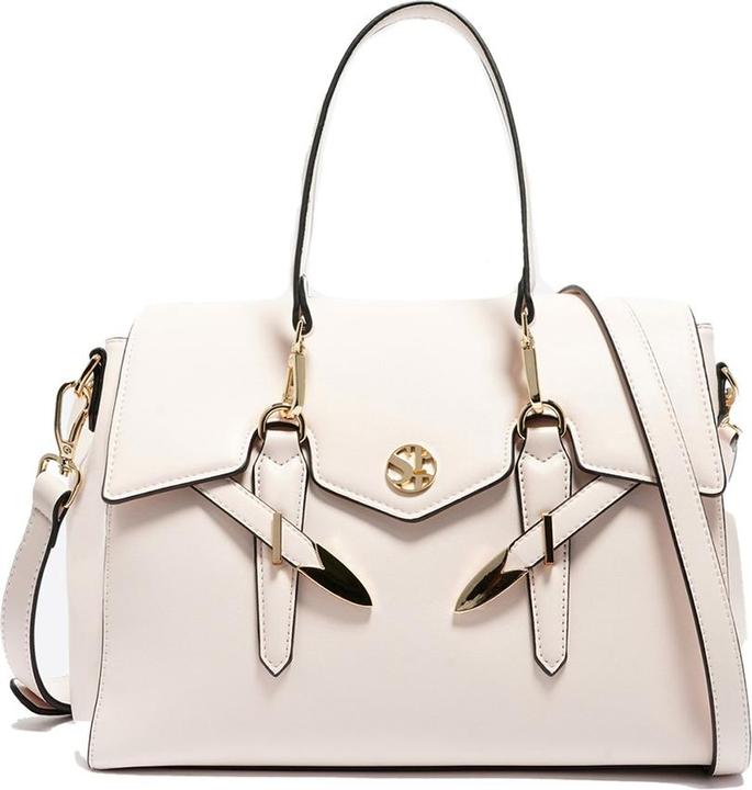 Immagine prodotto Secret Pon Pon Damen Handtasche - Modell Valoria Nova - 100% Polyurethan - 15.5 X 18.5 X 9.5 Cm