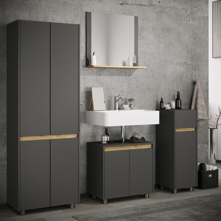 Produktbild VCM Holz Badschrank Badunterschrank Cosila (57 x 33 x 55 cm)