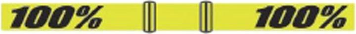 Produktbild 100% ACCURI 2 Goggle Neon Yellow - Mirror Silver Lens (Neon Yellow, Mirror Silver)