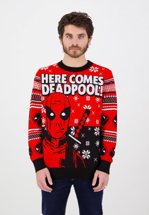 Image du produit Deadpool Pull de Noël en tricot (XL)
