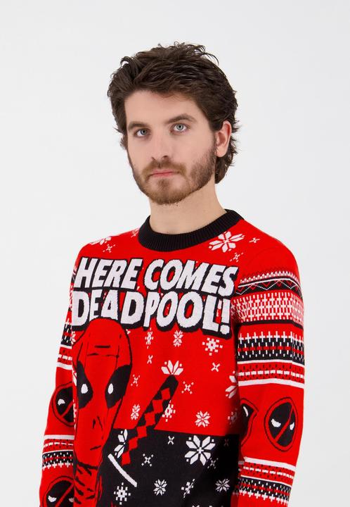 Image du produit Deadpool Pull de Noël en tricot (XL)