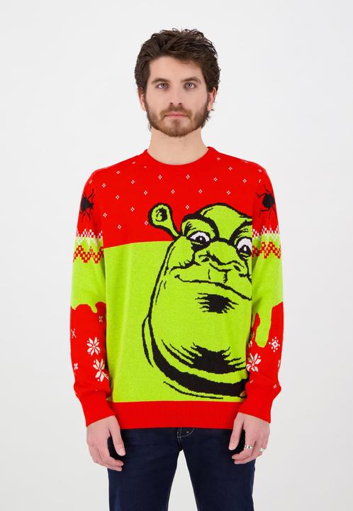 Immagine prodotto Shrek Maglione di Natale a maglia (XL)