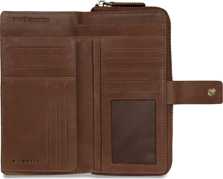 Actual product image Bugatti Noemi Ladies Long Zip Wallet