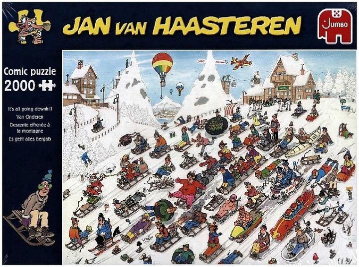 Produktbild Jumbo Jan Van Haasteren - Van Onderen!, 2000st. (2000 Teile)