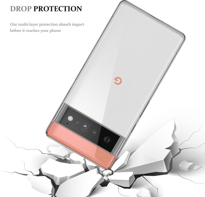 Immagine prodotto Cadorabo Copertura AIR ultra sottile in TPU (Google Pixel 6 Pro)