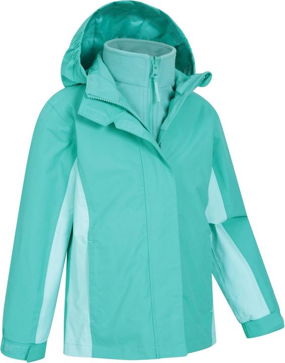 Immagine prodotto Mountain Warehouse Lightning Giacca Impermeabile 3 In 1 Bambini (146, 152)
