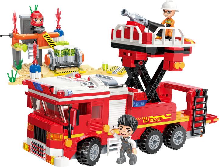 Actual product image Qman Fire truck fire engine