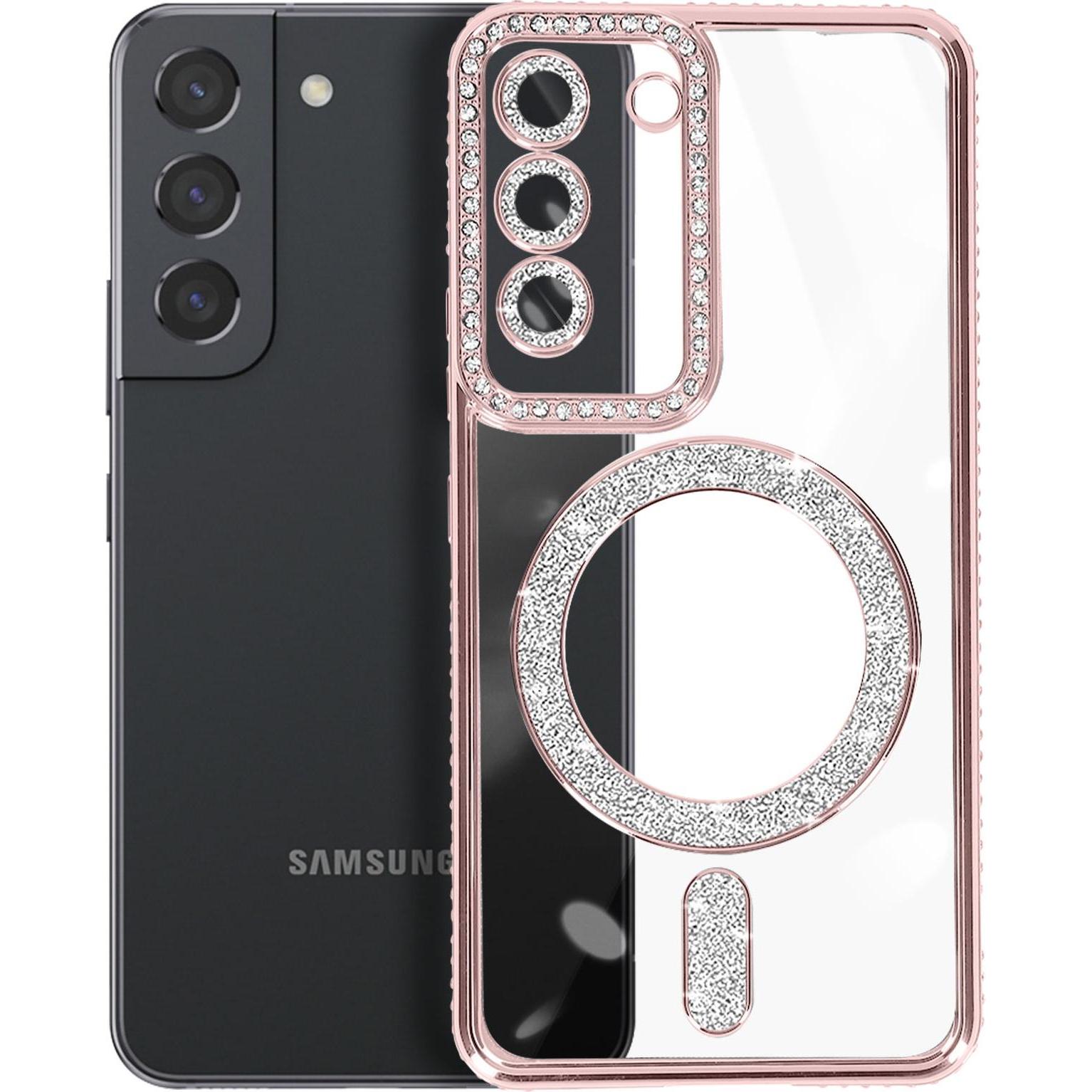 Thumbnail - Avizar Glamor Guard Case (Samsung Galaxy S22), Smartphone Hülle, Rosa
