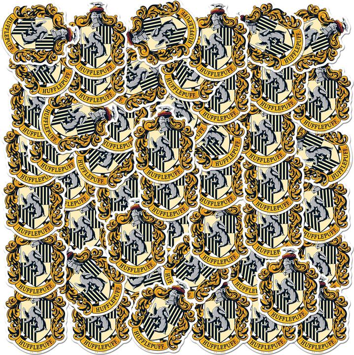 Produktbild Hufflepuff Wappen Aufkleber Deluxe 50erPack Vinyl