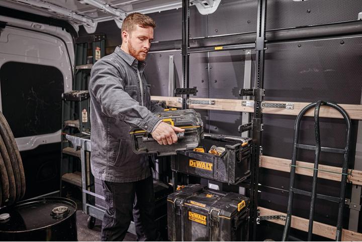 Produktbild DeWalt Kunststoff Werkzeugbox, L. 371mm B. 554mm H. 165mm (2 Teile)