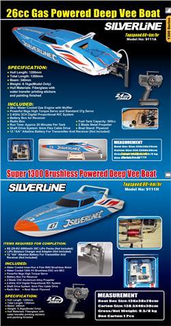 Image du produit Joysway Silverline Boot 8S Lipo 2.4G RTR