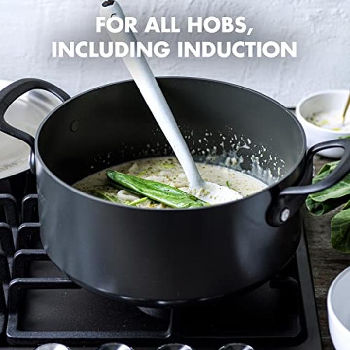 Actual product image Greenpan Pot with lid CRAFT 24 cm - 4,9 l (24 cm, Pot, Aluminium)