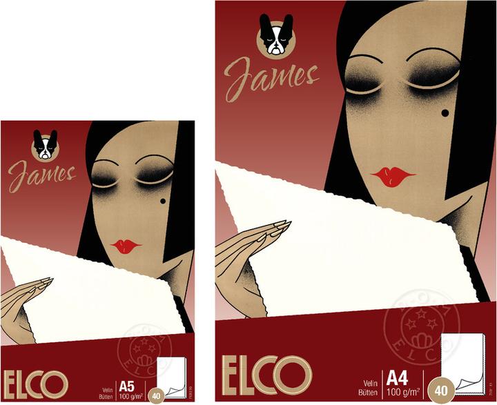 Image du produit Elco James Velin (A5, Blanc, Couverture rigide)