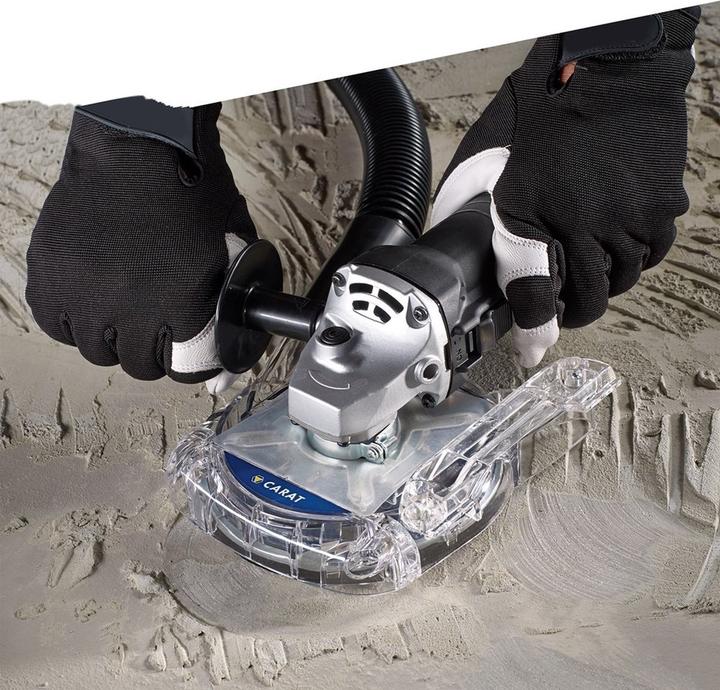 Productafbeelding Carat transparante stofkap Haakse slijper 125mm