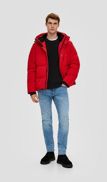 Produktbild s.Oliver Sweatshirt Sweatshirt mit Waffelpiqué-Struktur (3XL)