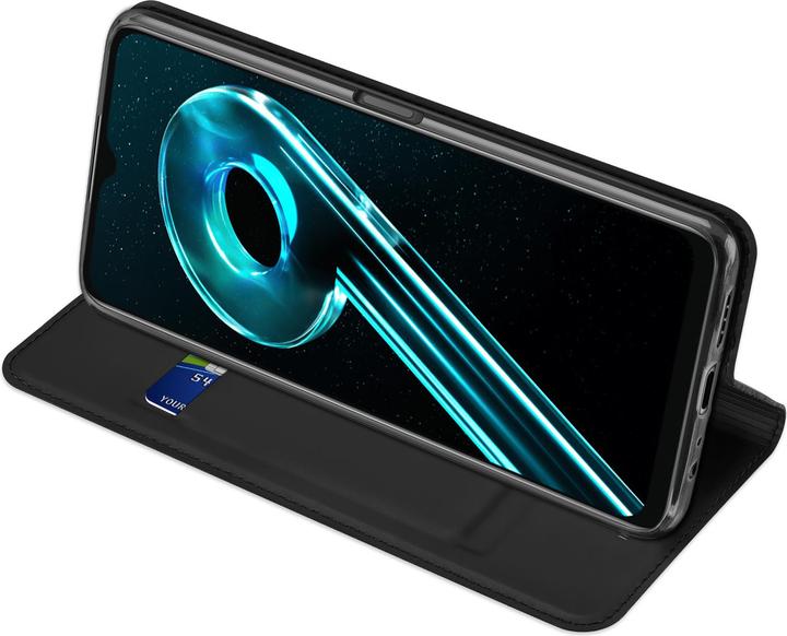 Actual product image Dux Ducis Skin Pro Case For Realme 10 5G / Realme 9i 5G Cover Flip Card Wallet Stand Black (Realme 10S 5G, Realme 9 5G)