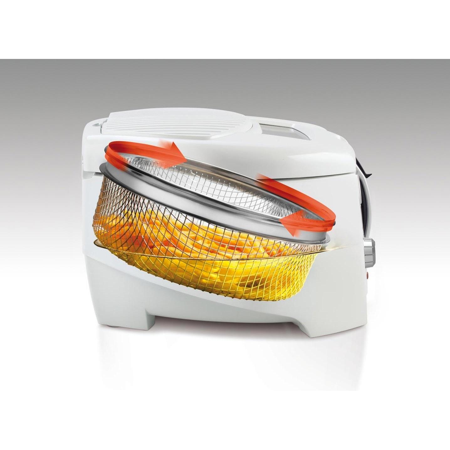 Thumbnail - De'Longhi RotoFry F28211, Fritteuse, Weiss