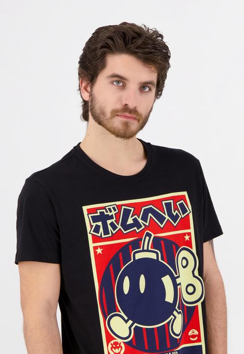 Produktbild Super BobOmb Propaganda Poster Men's Tshirt (L)