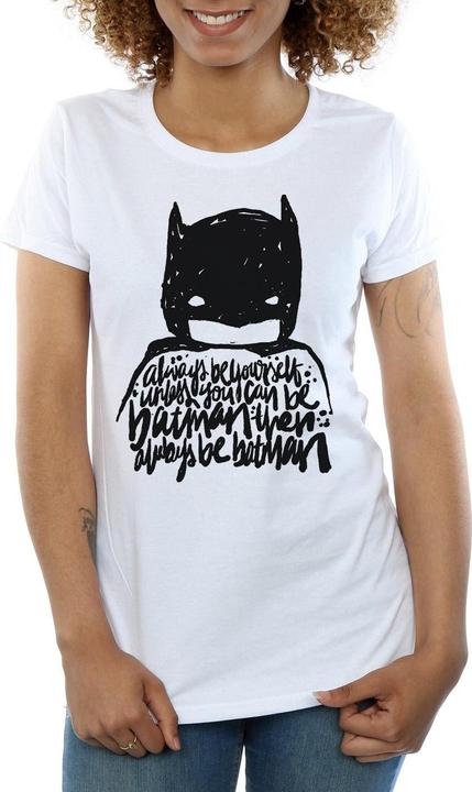Produktbild Batman Sei immer du selbst BaumwollTShirt (S)