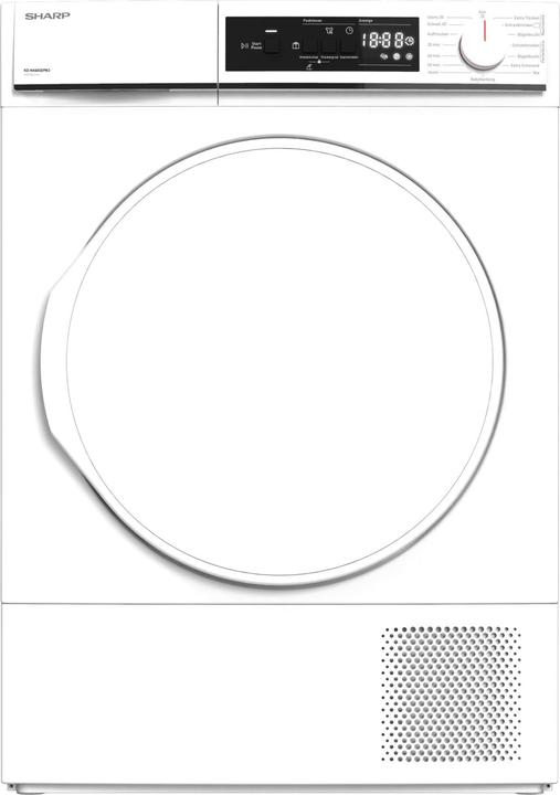Sharp KD-NHA8S8PW3-IT (8 kg, A destra)