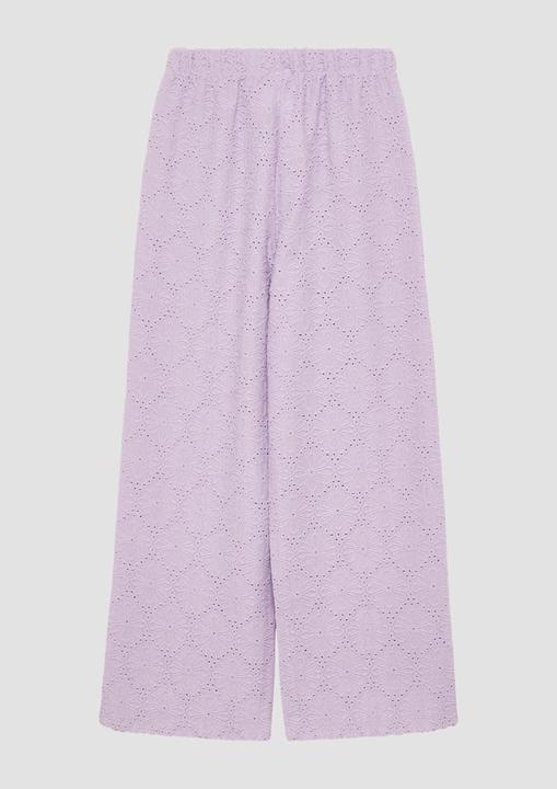 Produktbild s.Oliver Wide-Leg-Hose mit Strukturmuster (134)