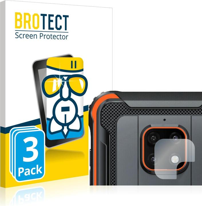 Produktbild BROTECT AirGlass Panzerglasfolie (3 Stk., Blackview BV4900 Pro)