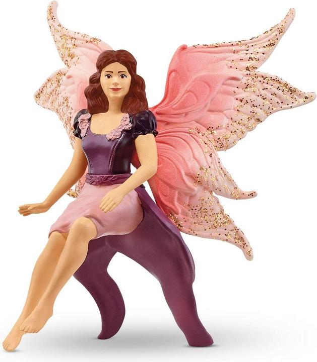 Actual product image Schleich Bayala elf on glitter owl