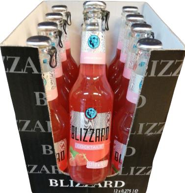 Produktbild Blizzard Strawberry Cocktail Kiste / 5,9 % (24 x 27.5 cl)