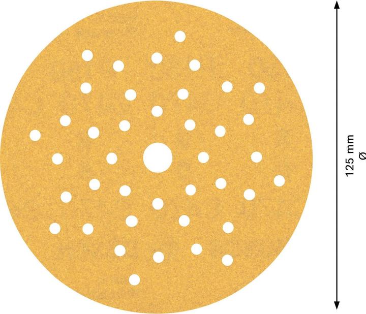 Produktbild Bosch Professional Zubehör EXPERT C470 Schleifpapier Mehrloch für Exzenterschleifer, 125 mm, G 150, 50-tlg. (150)