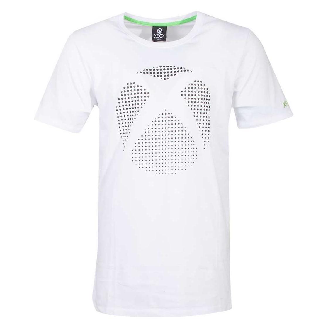 Microsoft, Herren, Shirts, Dot Logo Men's Tshirt, Weiss, (Xl)